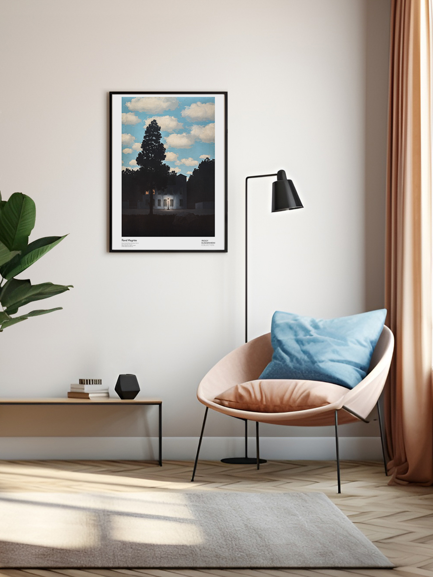 immagine di un poster ambientato dello shop del guggenheim