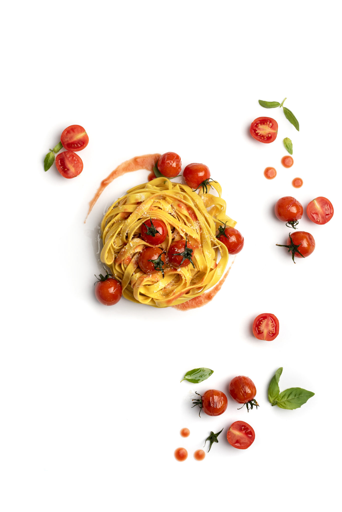 foto creativa di uno still life di foto food