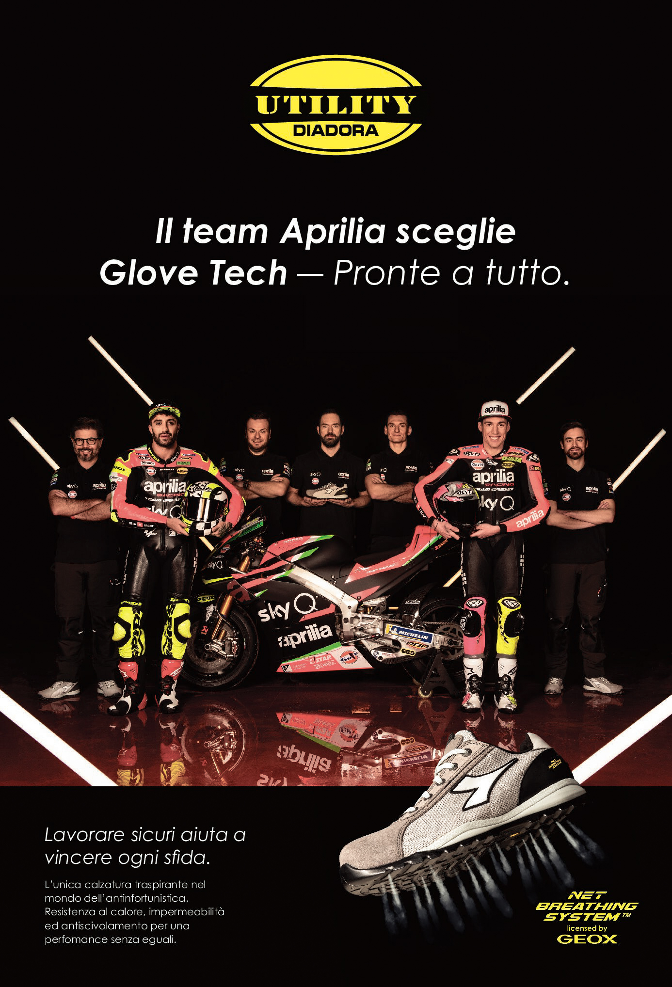 servizio fotografico di adv Diadora utility